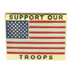 Support Our Troops Pin