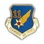 Eleventh Air Force Pin