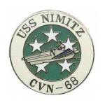 USS Nimitz CVN-68 Pin