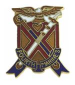 4th Marine Regiment Pin