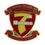 7th Marine Regiment Pin