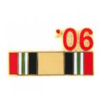 Iraqi Service Ribbon with 06' Pin