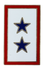 Service Banner Pin (2 Star)