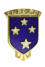 23rd Americal Division Pin