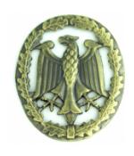 German Proficiency Badge, Bronze