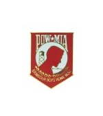 POW * MIA Pin (Red/Large)