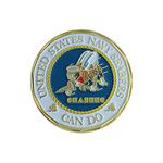 Navy Seabee Warfare Coin