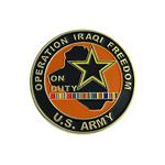 Army Operation Iraqi Freedom On Duty Challenge Coin