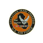 Air Force Operation Iraqi Freedom On Duty Challenge Coin