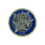 Air Force F-22 Raptor Challenge Coin