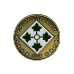 4th Infantry Division Challenge Coin