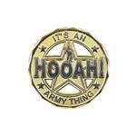 Army HOOAH Cut-Out Challenge Coin