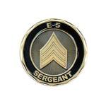 Army Sergeant Challenge Coin