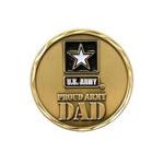 Proud Army Dad Challenge Coin