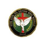 For God So Loved The World (John 3:16) Challenge Coin