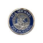 St. Michael (Psalms 91:10) Challenge coin