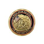 Marine Corps Psalms 23 Challenge Coin