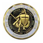 Soldier Armor Of God Challenge Coin