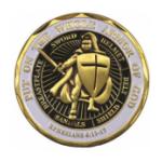 Infantry Armor Of God Challenge Coin