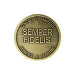 Once A Marine Always A Marine Challenge Coin