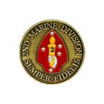 2nd Marine Division Challenge Coin