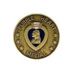 Purple Heart Challenge Coin