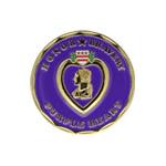 Purple Heart Challenge Coin