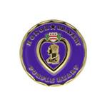 Purple Heart Challenge Coin