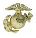 Marine Corps Enlisted Cap Badge