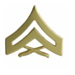 Marine Corps Corporal (Metal Chevron) (Dress)