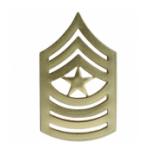 Marine Corps Sergeant Major (Metal Chevron) (Dress)