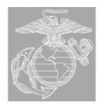 US Marines Eagle Globe and Anchor Vinyl Transfer