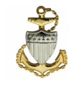 Coast Guard Chief Petty Officer Cap Badge