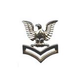 Navy Petty Officer 2nd Class Cap Badge