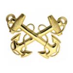 Navy Warrant Officer Cap Badge