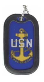 Navy Dog Tags | Flying Tigers Surplus