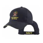 Navy Emblem, Retired, and Veteran Caps