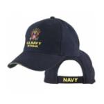 Navy Veteran Extreme Embroidery Cap with Anchor Logo