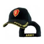 25th Infantry Division Cap (Black)