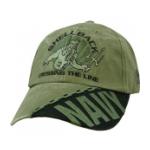 US Navy Shellback Cap (OD Green)