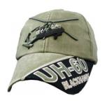 U.S. Army UH-60 Blackhawk Cap (Pre-Washed OD)