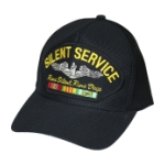 Navy Silent Service Vietnam Ribbon Cap (Navy Blue)