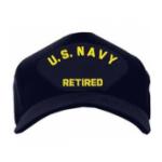 U. S. Navy Retired Cap with Letters Only (Dark Navy)