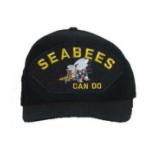 Seabees Cap with Logo (Dark Navy)