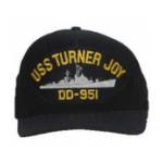 USS Turner Joy DD-951 Cap (Dark Navy) (Direct Embroidered)