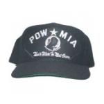 POW/MIA Their War Is Not Over (Cursive) Cap with Logo