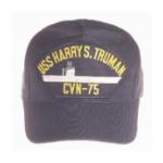 USS Harry S. Truman CVN-75 Cap (Dark Navy) (Direct Embroidered)