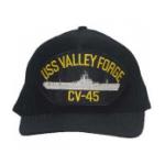 USS Valley Forge CV-45 Cap (Dark Navy) (Direct Embroidered)