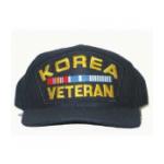 Korea Veteran Cap with 3 Ribbons