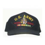 Army Vietnam Veteran Cap with 3 Ribbons and Eagle